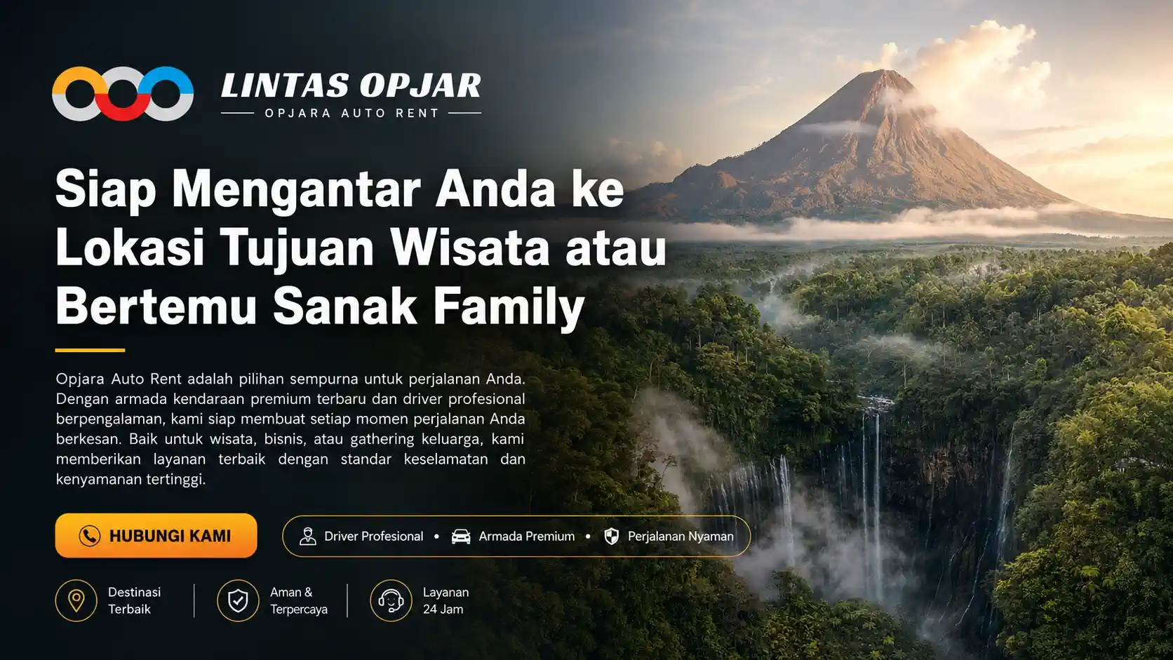 Siap Mengantar Anda ke Lokasi Tujuan Wisata